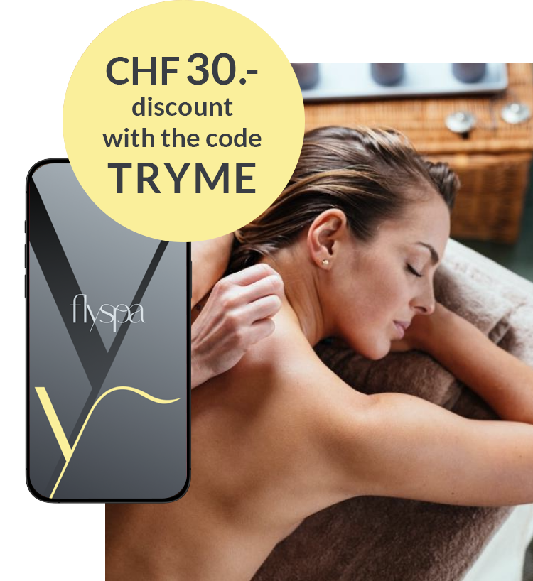 CHF 30.- discount with the code TRYME !
