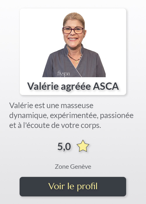 Valérie agréée ASCA – massage à domicile Suisse Flyspa